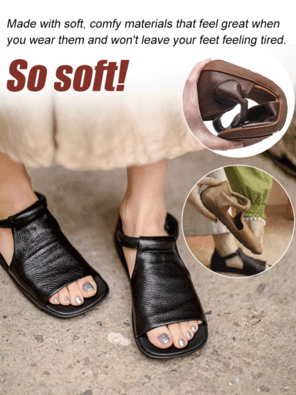 Handmade leather sandals🌟 Luxuriously soft and durable, they retain their shape for up to 20 years