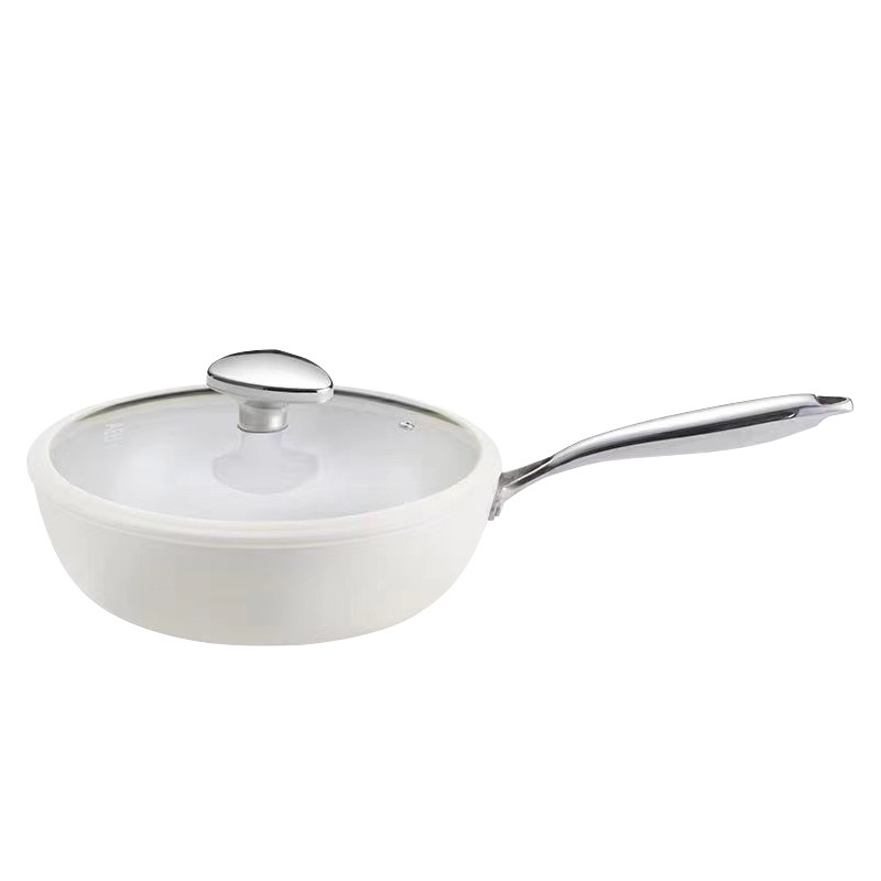 Ceramic Glazed Non-Stick Cookware 🥘Fry/deep-fry/stew/stir-fry all in