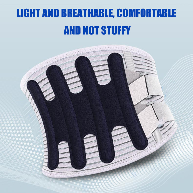 Hot-pressed Breathable Waist Support Belt✅Disperse lumbar pressure✅Relax waist✅Feel more energetic