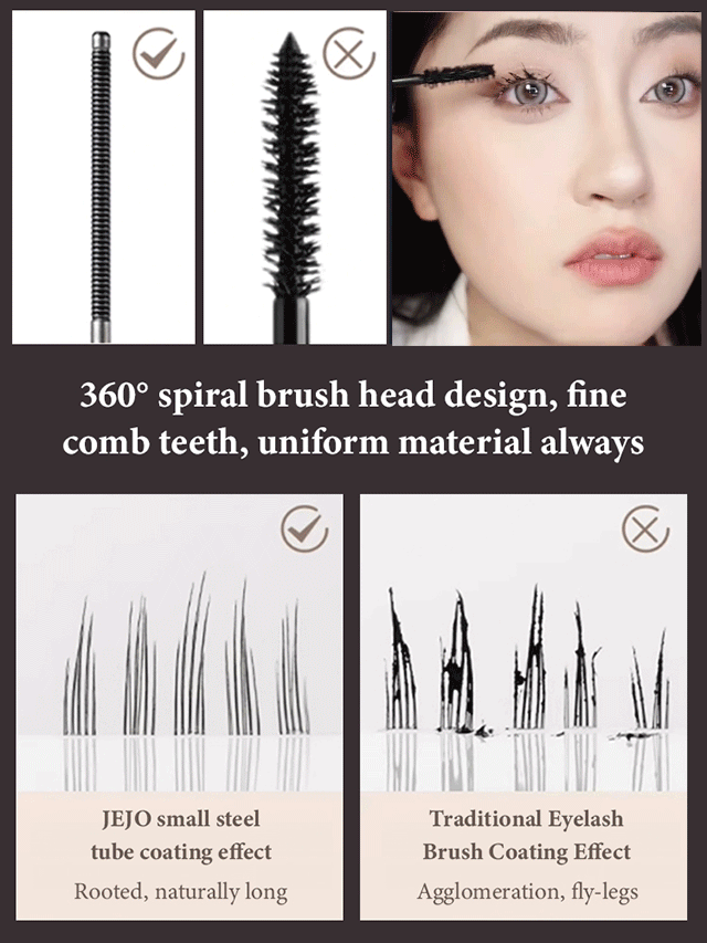 Little Steel Pipe Non-Smudge Mascara🌸waterproof and sweat-proof, even for beginners