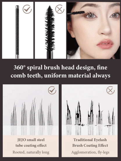 Little Steel Pipe Non-Smudge Mascara🌸waterproof and sweat-proof, even for beginners