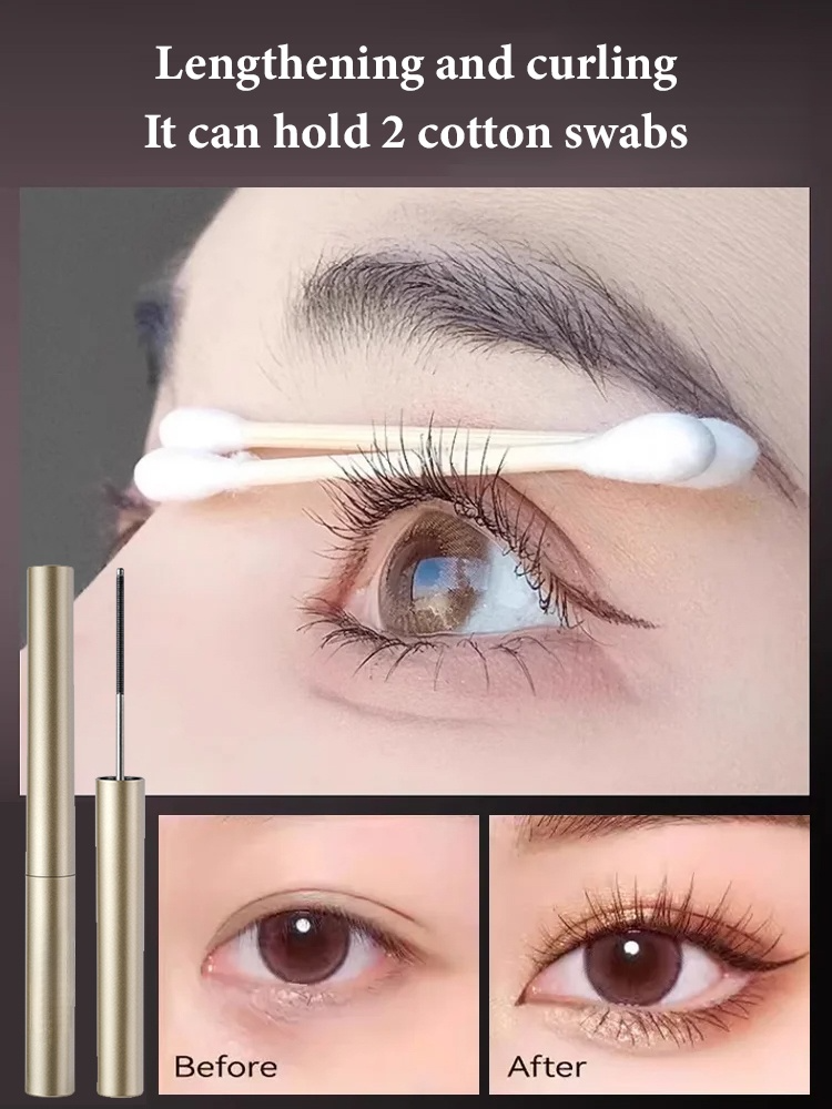 Little Steel Pipe Non-Smudge Mascara🌸waterproof and sweat-proof, even for beginners