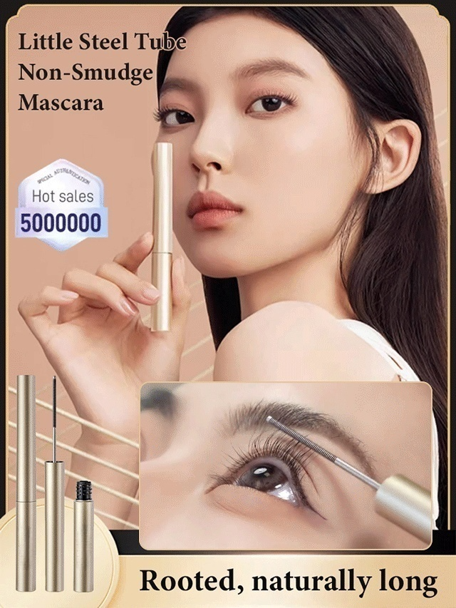 Little Steel Pipe Non-Smudge Mascara🌸waterproof and sweat-proof, even for beginners