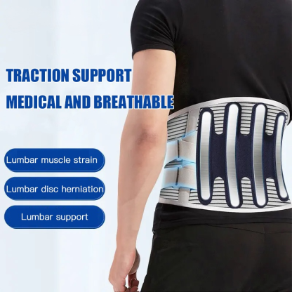 Hot-pressed Breathable Waist Support Belt✅Disperse lumbar pressure✅Relax waist✅Feel more energetic
