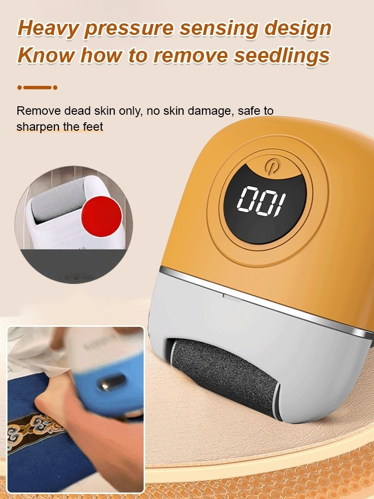 Gentle, non-abrasive, multi-functional foot scrubber✅Perfectly fits the skin✅Even gaps can be easily polished.