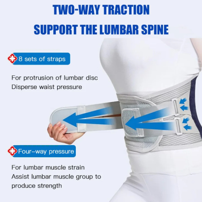 Hot-pressed Breathable Waist Support Belt✅Disperse lumbar pressure✅Relax waist✅Feel more energetic