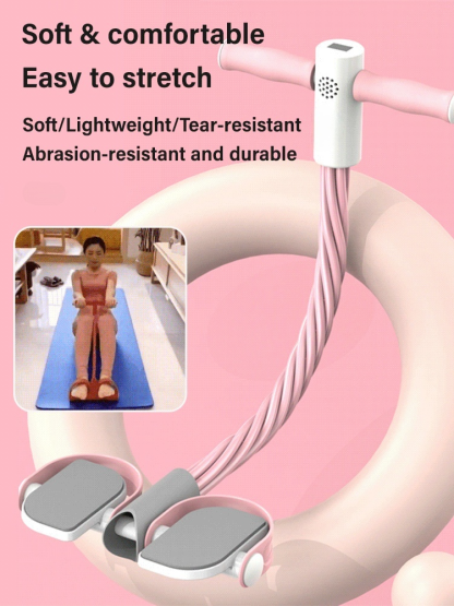 Upgraded Smart Stirrup Puller✅ [Black Technology Fitness Experience] ✔ Intelligent resistance adjustment, both novices and experts can easily get started