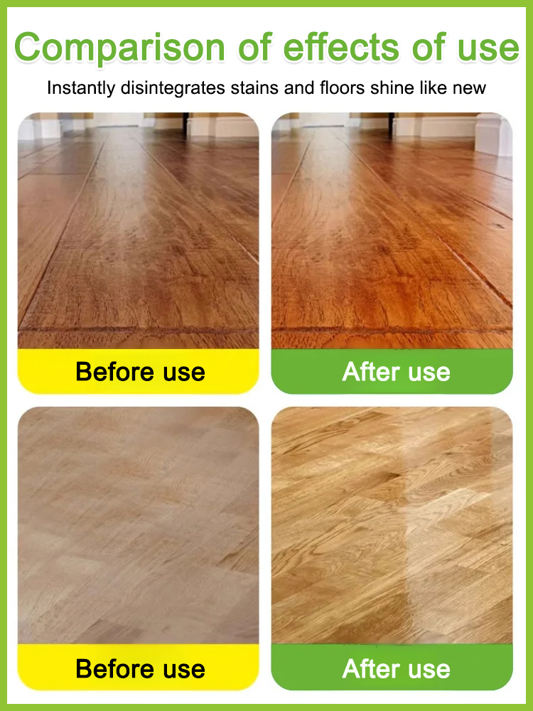 One-pass floor cleaner
