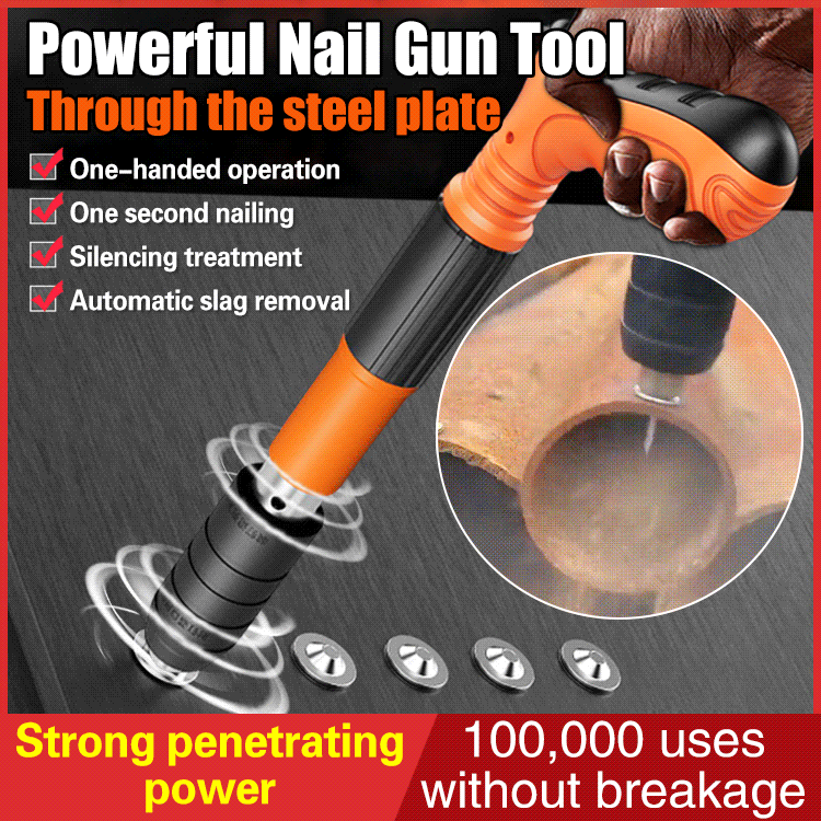 Mini Nail Gun Tool✅📣Limited to 200 pieces💥✅Full penetration! Highly efficient and durable