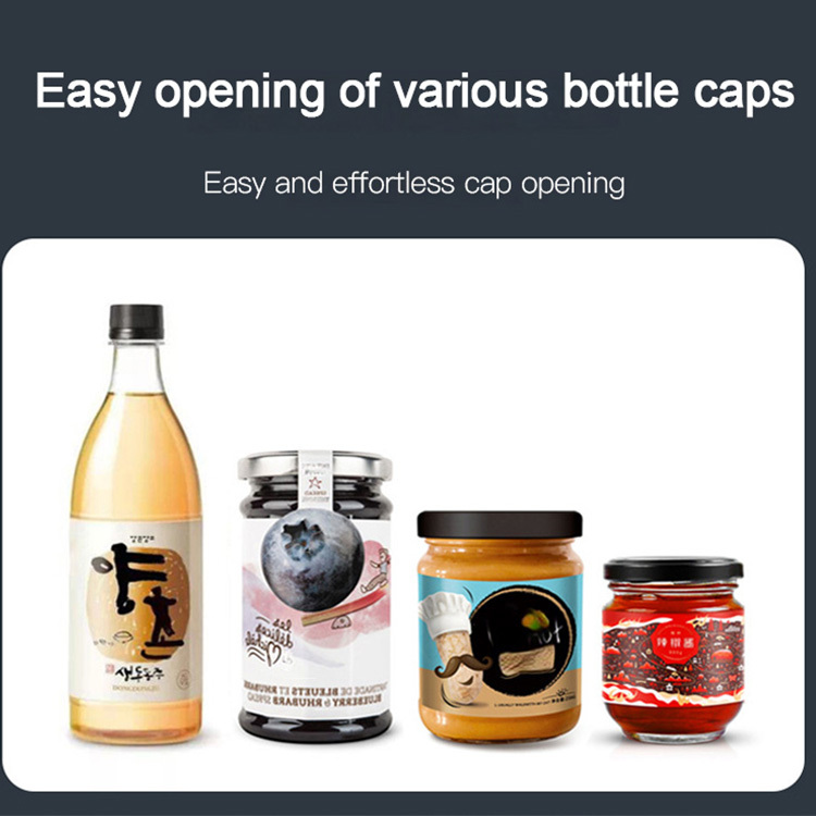 Labor-saving adjustable jar opener✅Essential labor-saving gadget for home. Can open large and small bottles. Will not damage the bottle