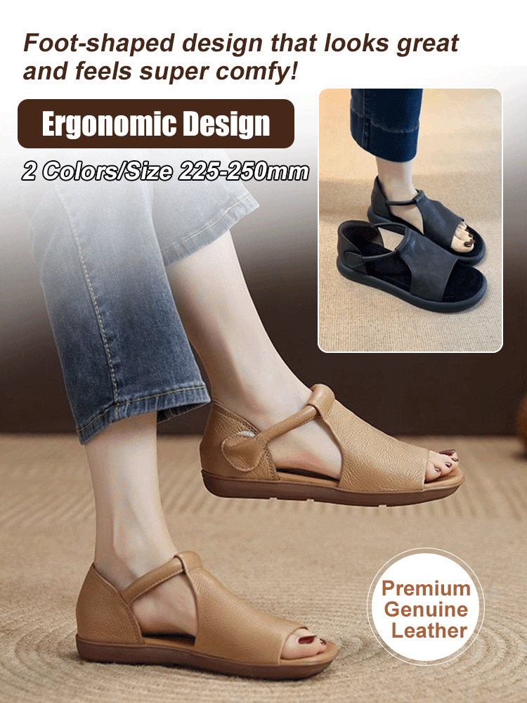 Handmade leather sandals🌟 Luxuriously soft and durable, they retain their shape for up to 20 years