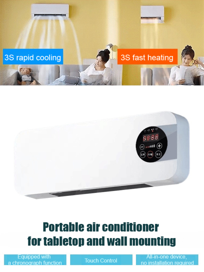 ❄️Portable wall-mounted mini air conditioner for home use❄️Cool all summer