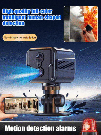 4G Remote Intelligent Surveillance Camera