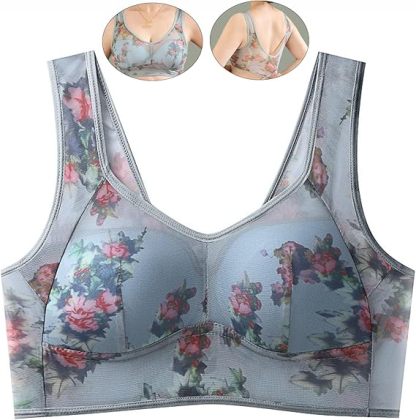 Gathering small breasts show large thin section of non-marking underwear