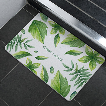 Marble Pattern Diatomaceous Earth Bath Mat