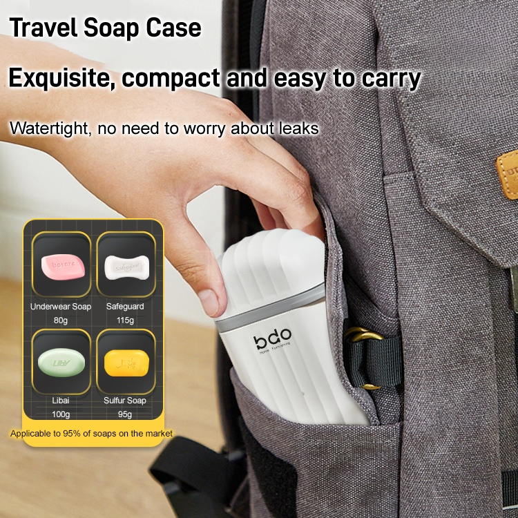 【German Red Dot Design Award】 Portable Soap box for travel