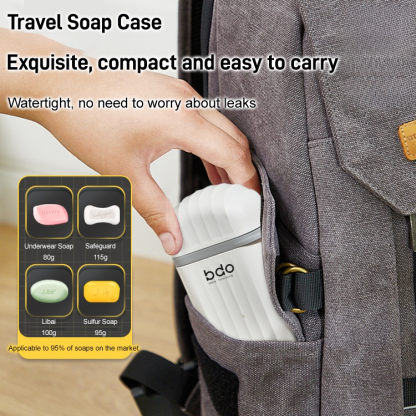 【German Red Dot Design Award】 Portable Soap box for travel