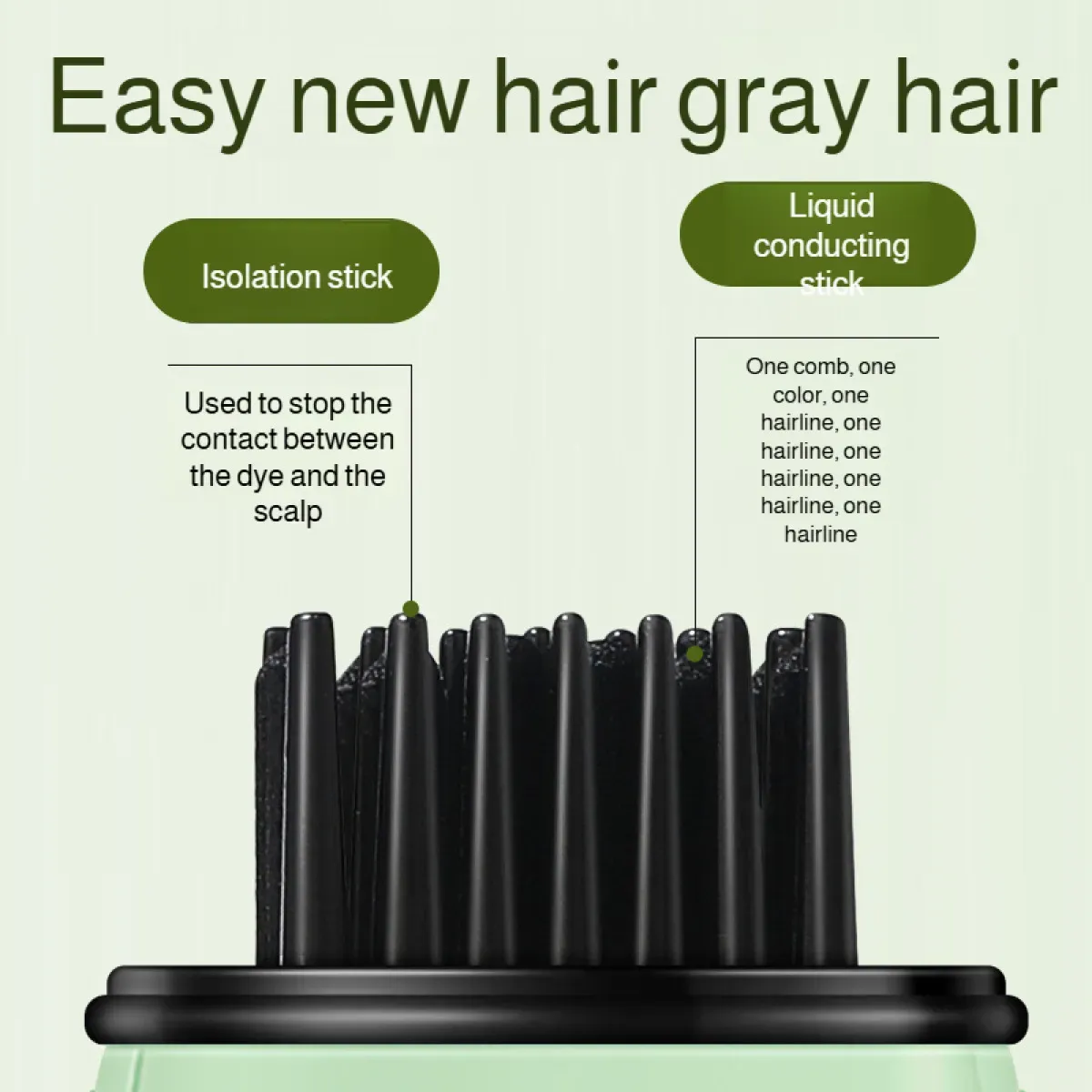 Gray hair color correction pen✨ Instantly covers gray in 20 seconds