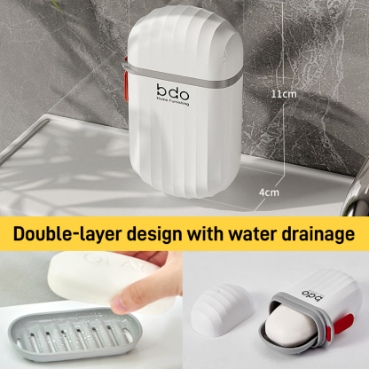 【German Red Dot Design Award】 Portable Soap box for travel