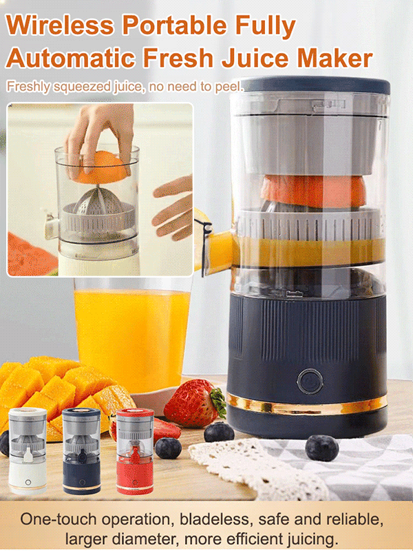 [No compromise on nutrition] Newly upgraded juicer with pulp separation function