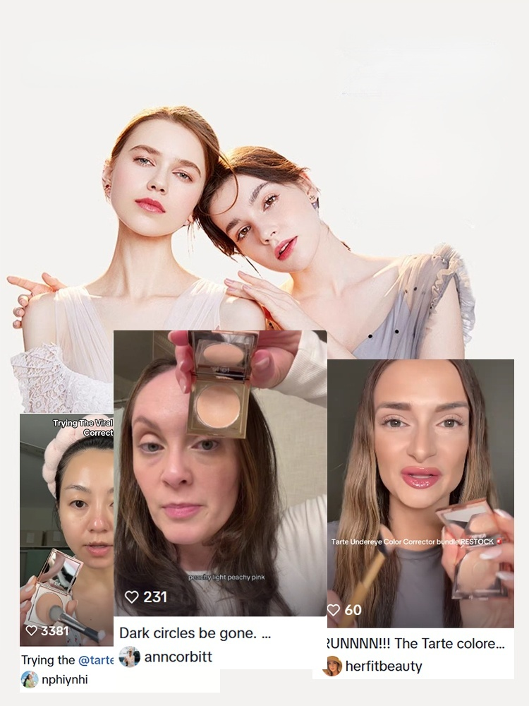 Say goodbye to dark circles! ✨ Welcome bright, clear eyes! A multi-functional eye concealer.