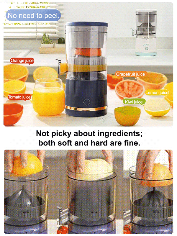 [No compromise on nutrition] Newly upgraded juicer with pulp separation function