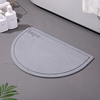 Marble Pattern Diatomaceous Earth Bath Mat
