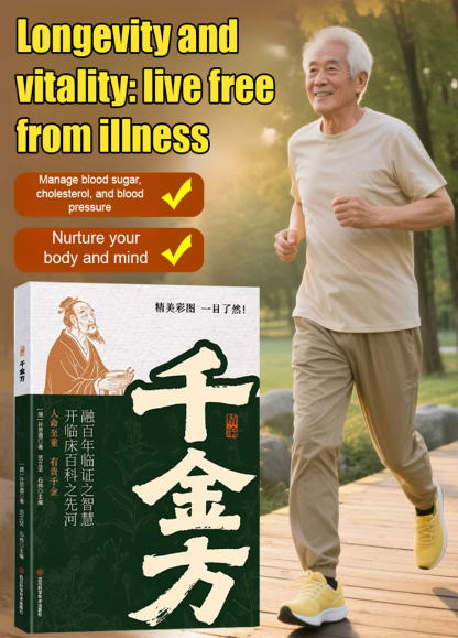 The meticulously compiled book "Essential Prescriptions Worth a Thousand Gold Pieces" by Sun Simiao,