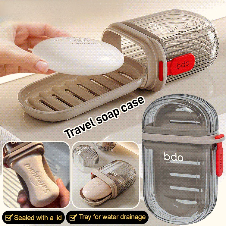 【German Red Dot Design Award】 Portable Soap box for travel