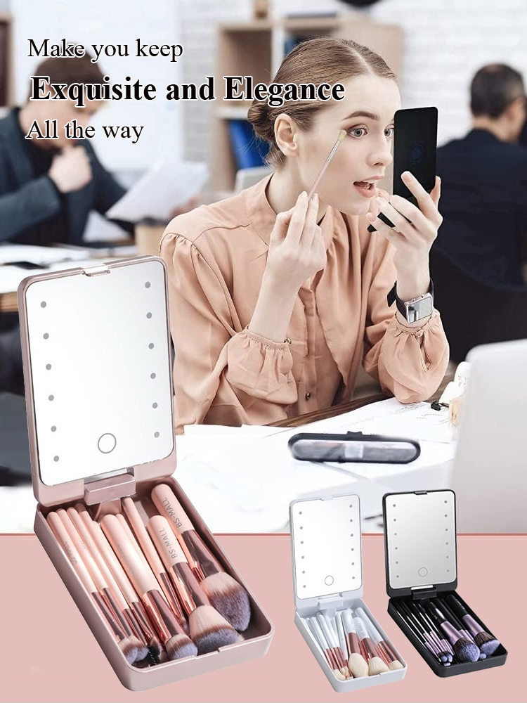 [Blogger's Recommendation] LED Makeup Brush Set