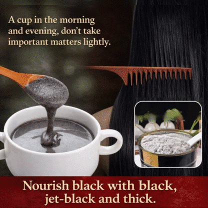 Black Sesame Walnut Black Bean Mulberry Powder