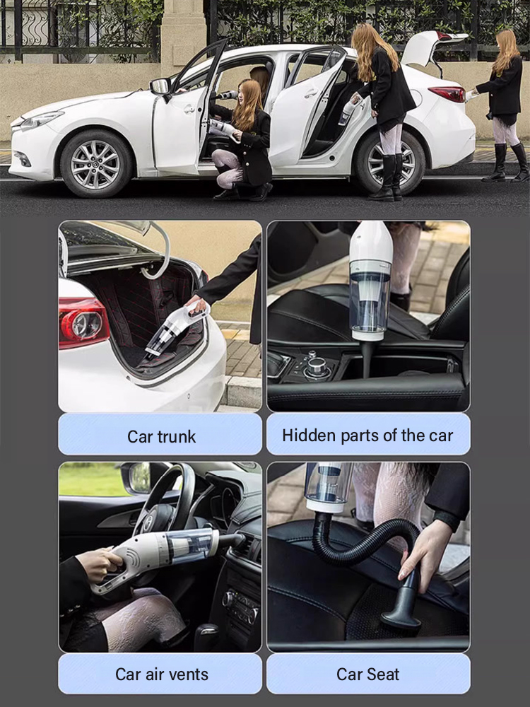 New home wireless handheld large suction dusting machine quiet low noise ultra-power duster vacuum c