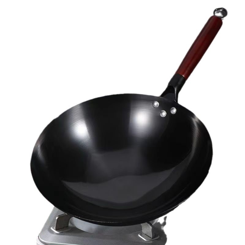 กระทะเหล็กบริสุทธิ์ไม่มีการเคลือบ