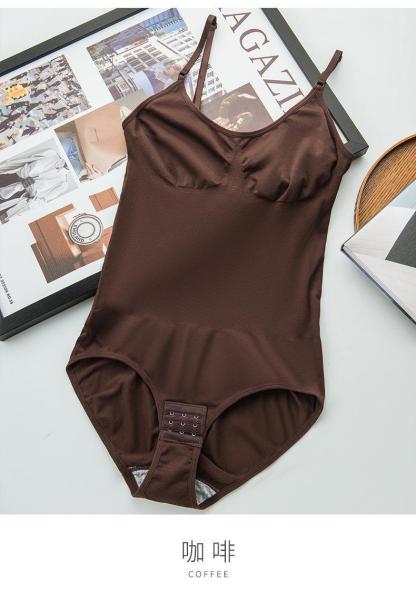 บอดี้สูทกระชับสัดส่วน สายเดี่ยว เก็บพุง กระชับเอว