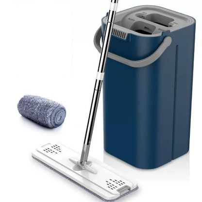 ไม้ถูพื้นแบบรีดน้ำพร้อมถัง 