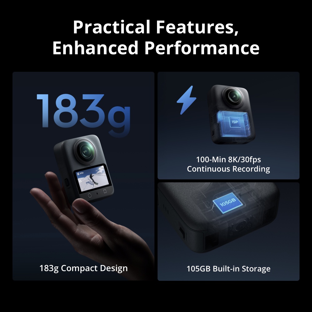 DJI Osmo Action 360 | 8K Revolutionary 360° Camera