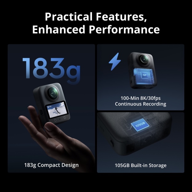 DJI Osmo Action 360 | 8K Revolutionary 360° Camera