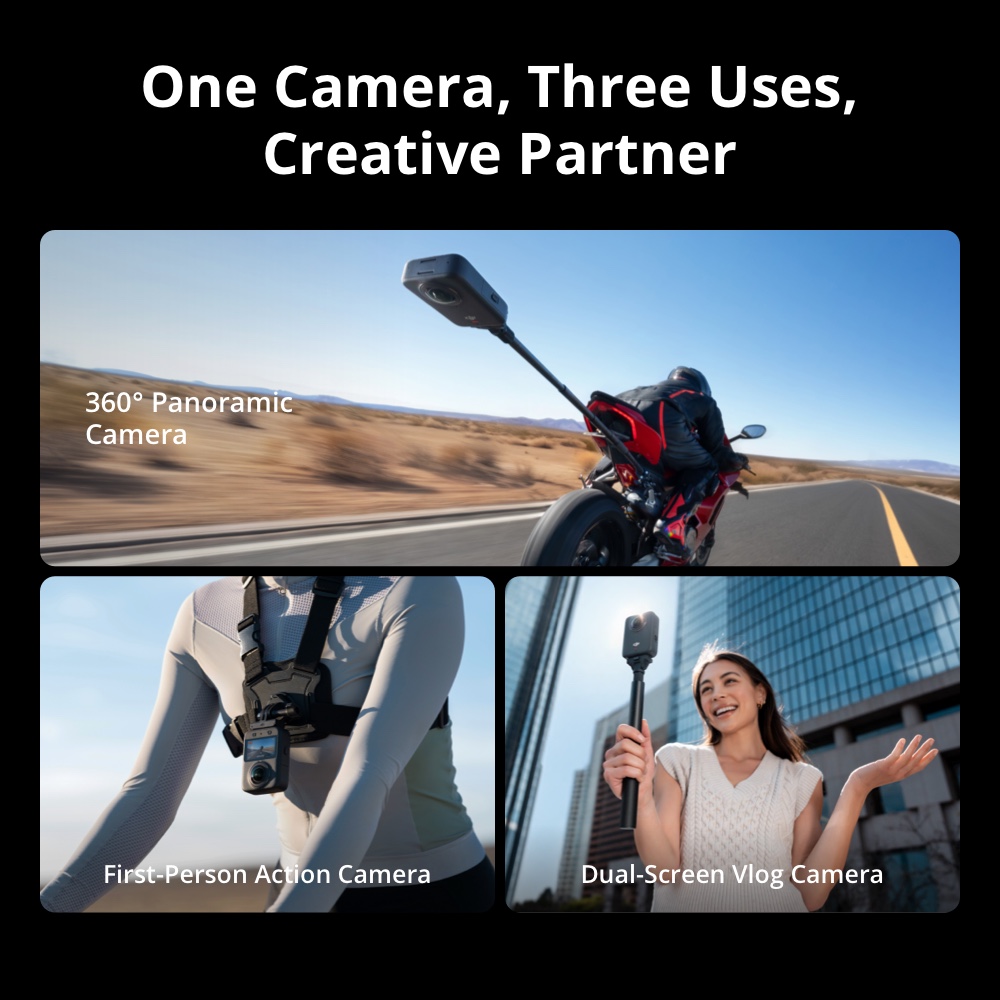 DJI Osmo Action 360 | 8K Revolutionary 360° Camera