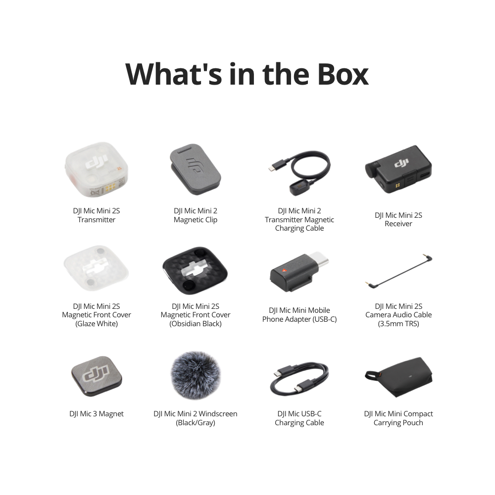 DJI Mic Mini 2S 