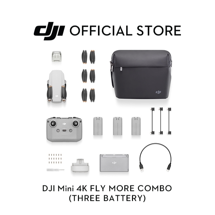 DJI Mini 4K - Light & Portable Camera Drone Under 249g | 4K/30fps High Quality Footage