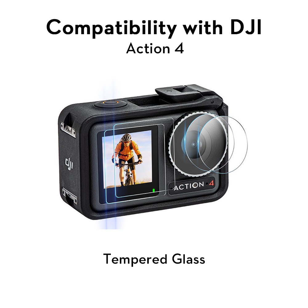 Tempered Glass for  Action 4【Freebies Only】