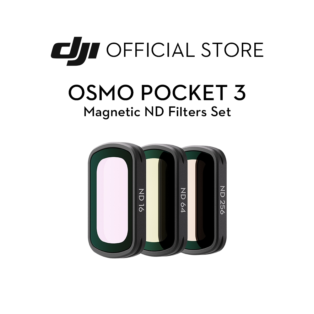 DJI Pocket 3 Magnetic ND Filter Set