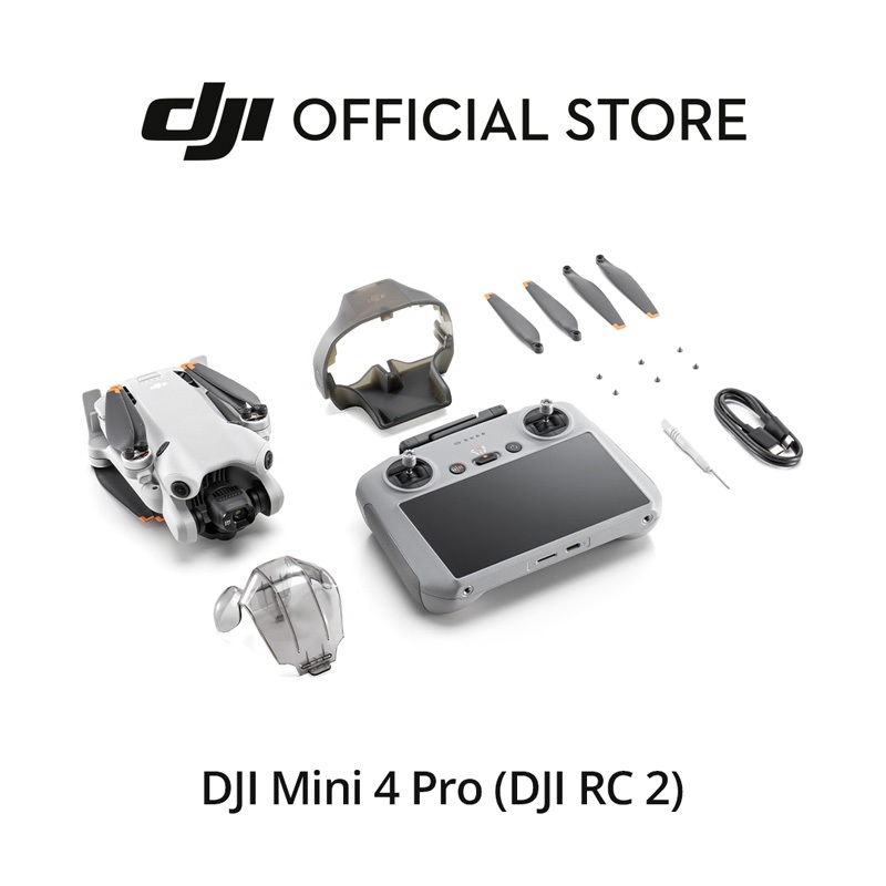 DJI Mini 4 Pro - Camera Drone 4K/60fps HDR | True Vertical Shooting | Extended Battery Life