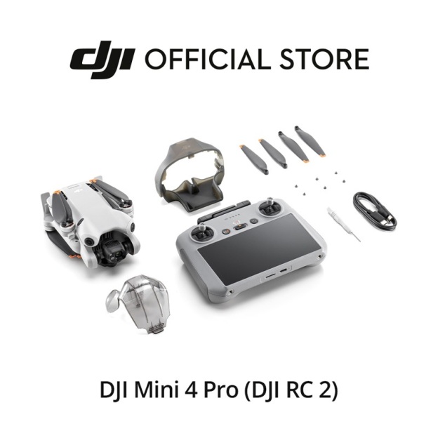 DJI Mini 4 Pro - Camera Drone 4K/60fps HDR | True Vertical Shooting | Extended Battery Life