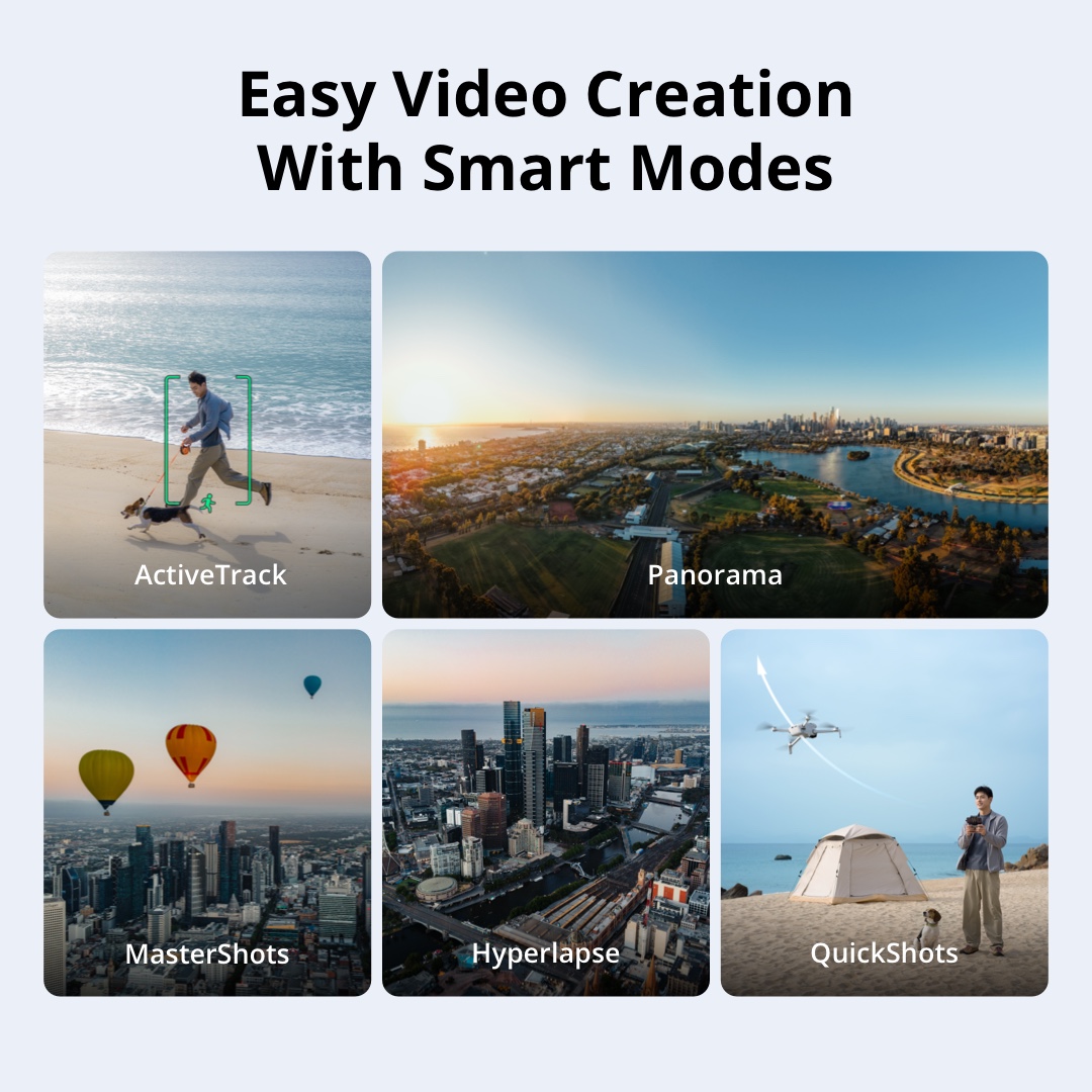 DJI Lito 1  - 4K Video | 8K Image | Obstacle Sensing | ActiveTrack | 15km Transmission