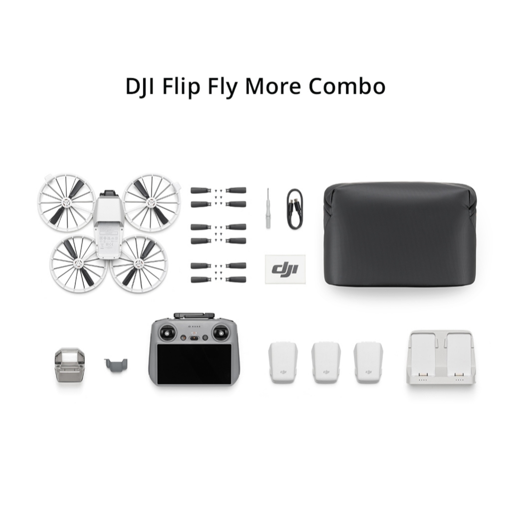 【NEW】DJI Flip Foldable Full-Coverage Propeller Guard | 4K/60fps HDR Video | 31Min Max Flight