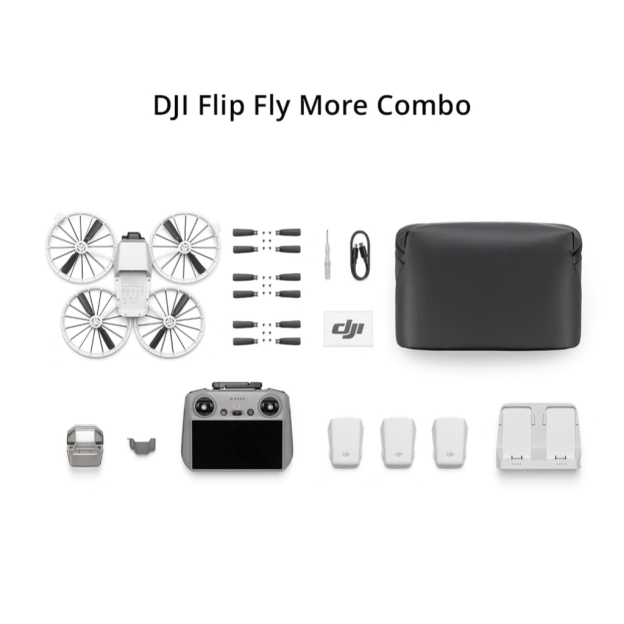 【NEW】DJI Flip Foldable Full-Coverage Propeller Guard | 4K/60fps HDR Video | 31Min Max Flight