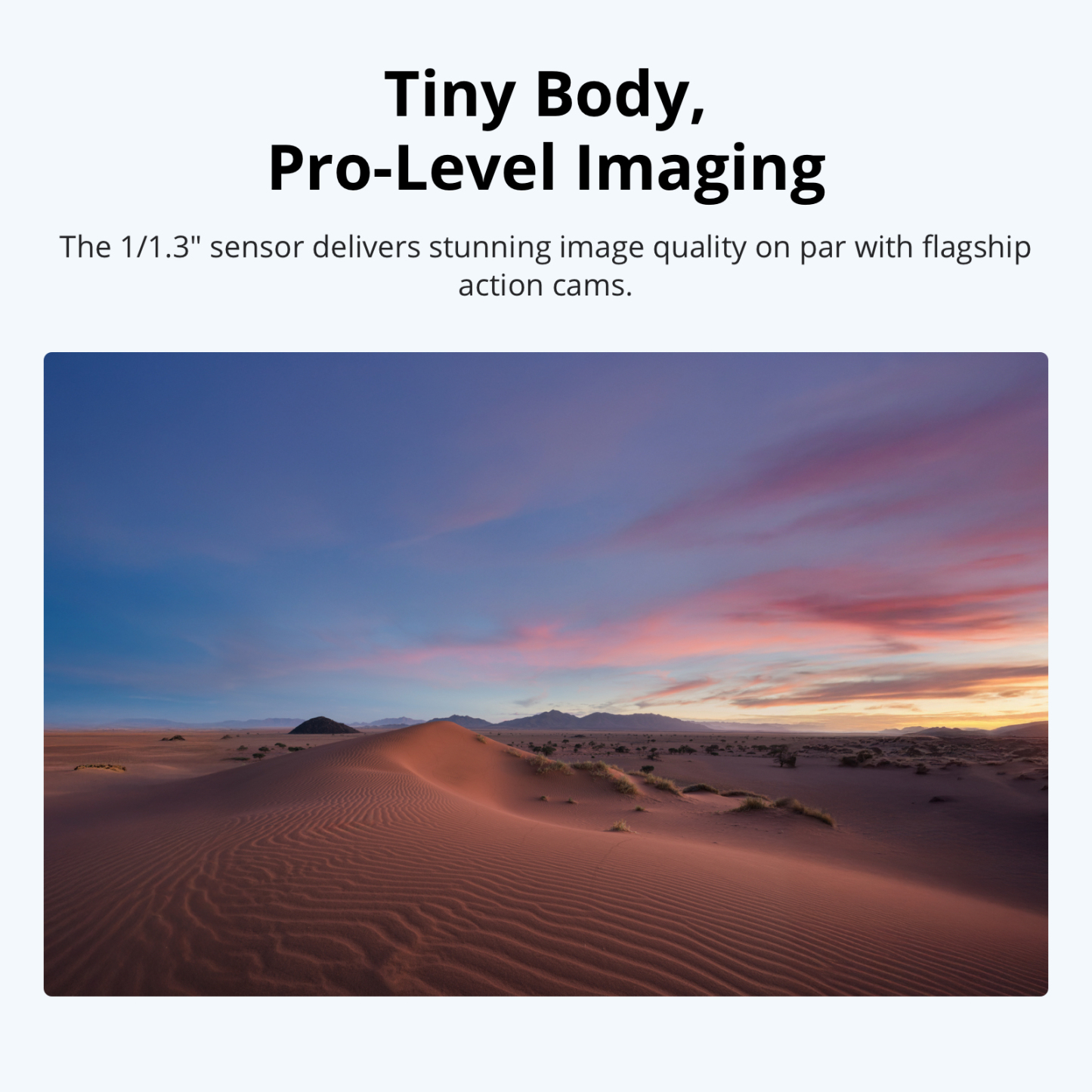 DJI Osmo Nano - Ultra-Light | Magnetic Mounting | 1/1.3" Sensor | 4K 60fps | 143° View | IPX4 Splash-Proof