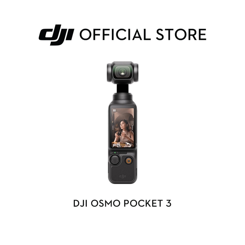 DJI Osmo Pocket 3 - Handheld 1-Inch CMOS & 4K/120fps | 2-Inch Rotatable Screen