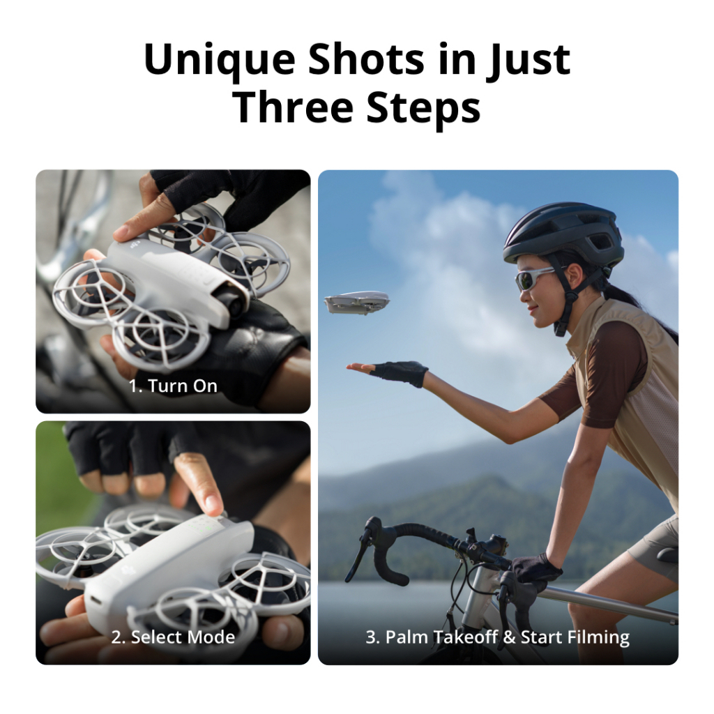 【New Arrival】DJI Neo - Camera Drone | 4K/30fps | 135g Ultra Light Weight | Palm Landing |